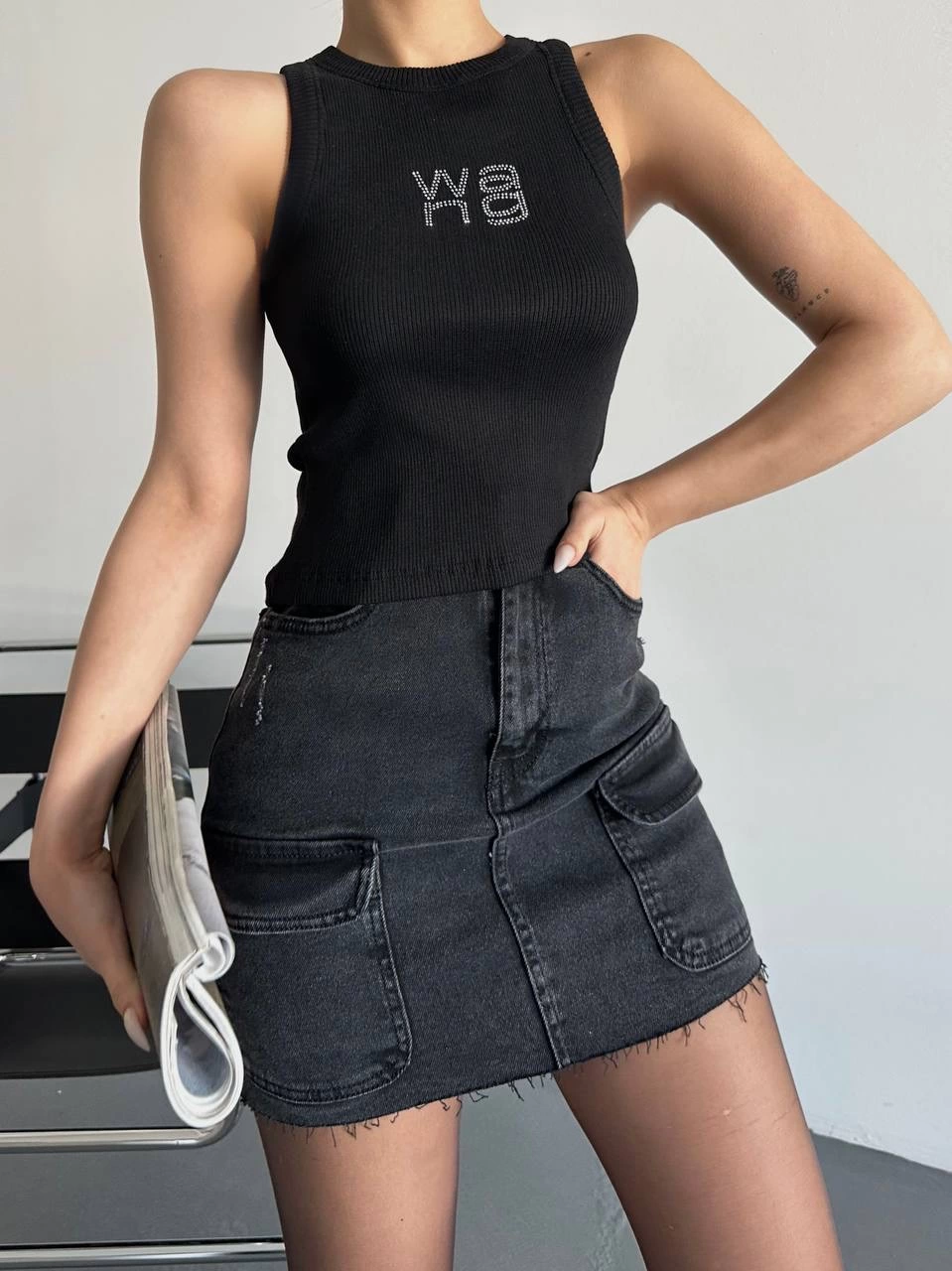 Vang taşlı atlet 084