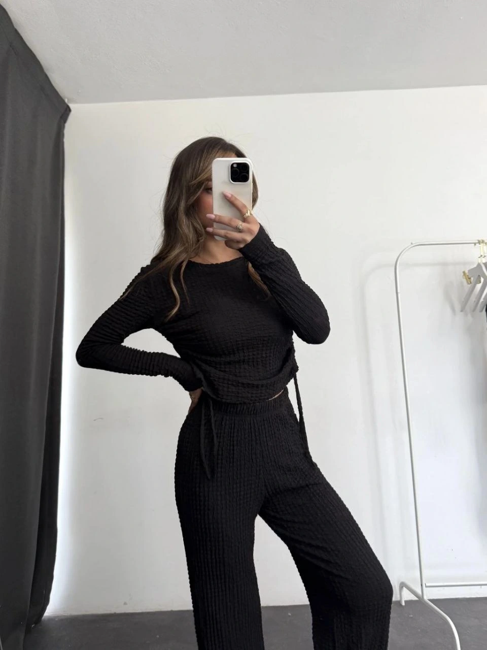 Bubble alt üst takım siyah pt510446