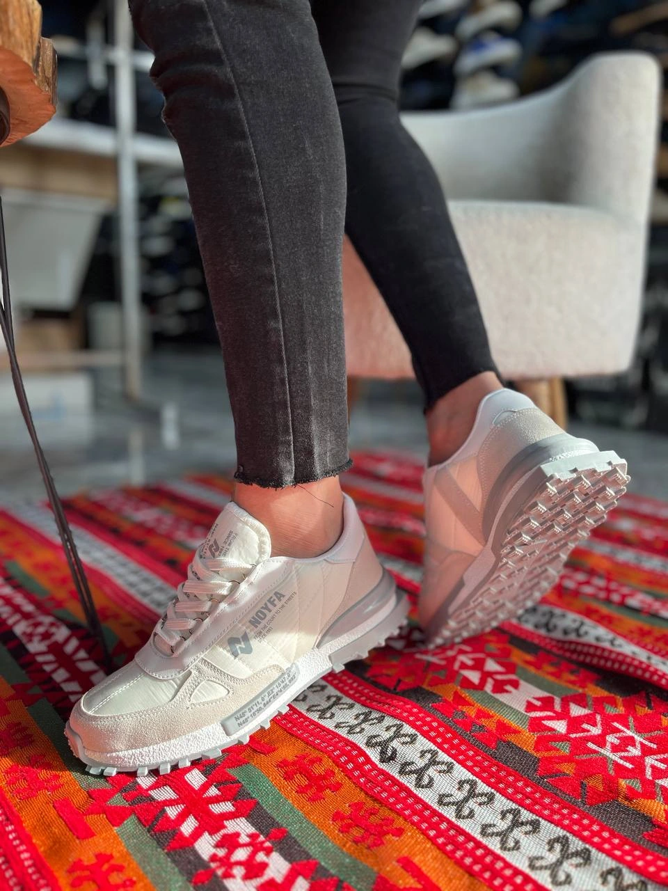 KB-N1 Kuback Beyaz Günlük Erkek Ayakkabı