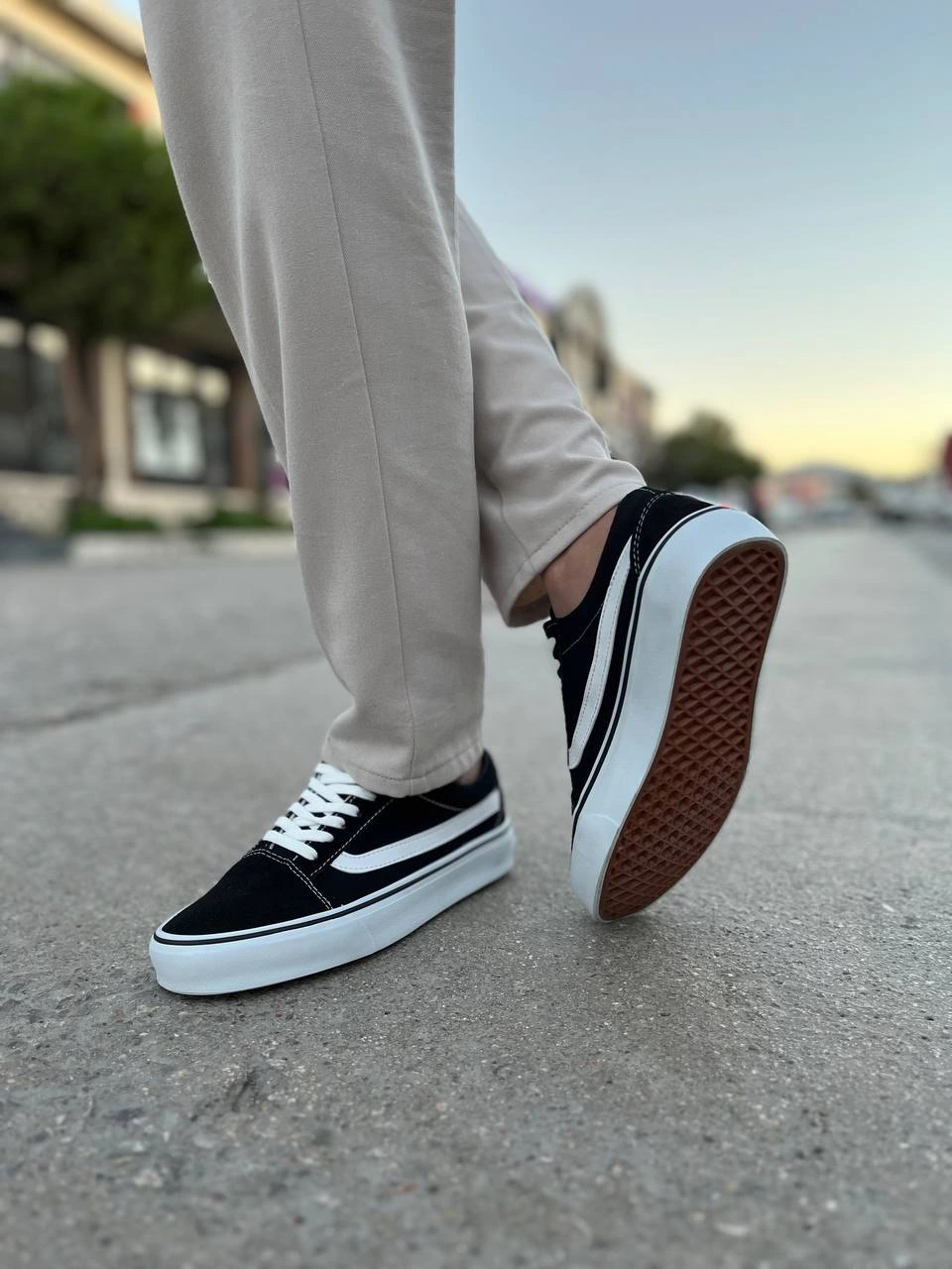 KB-V1 Kuback Siyah Beyaz Detaylı Günlük Erkek Ayakkabı